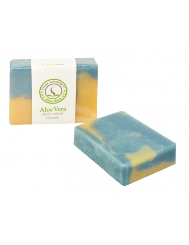 Handcrafted Aloe Vera and Lavender soap