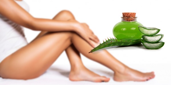 Aloe Vera to care for and treat ulcers on the skin